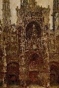Claude Monet La cathedrale de Rouen oil painting reproduction